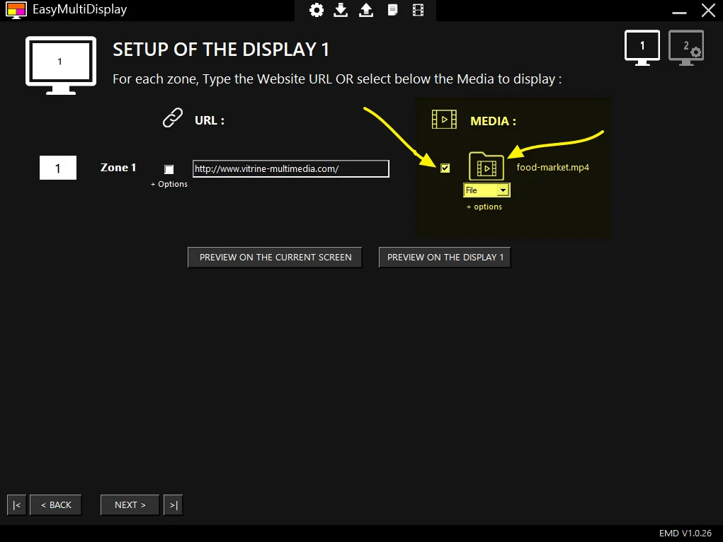Comment configurer Easy Multi Display - Easy Multi Display