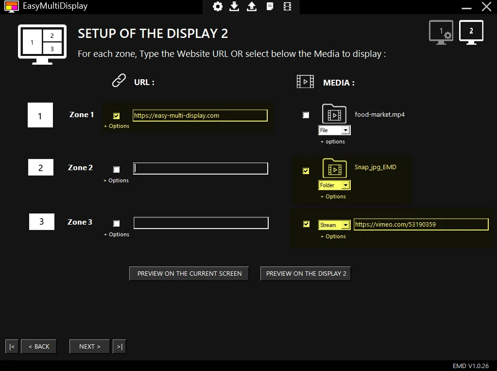Comment configurer Easy Multi Display - Easy Multi Display
