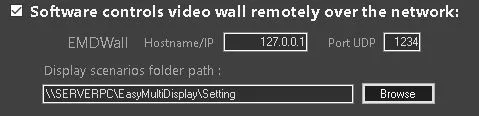 Comment piloter le mur d'images depuis un PC en réseau ? - Easy Multi Display