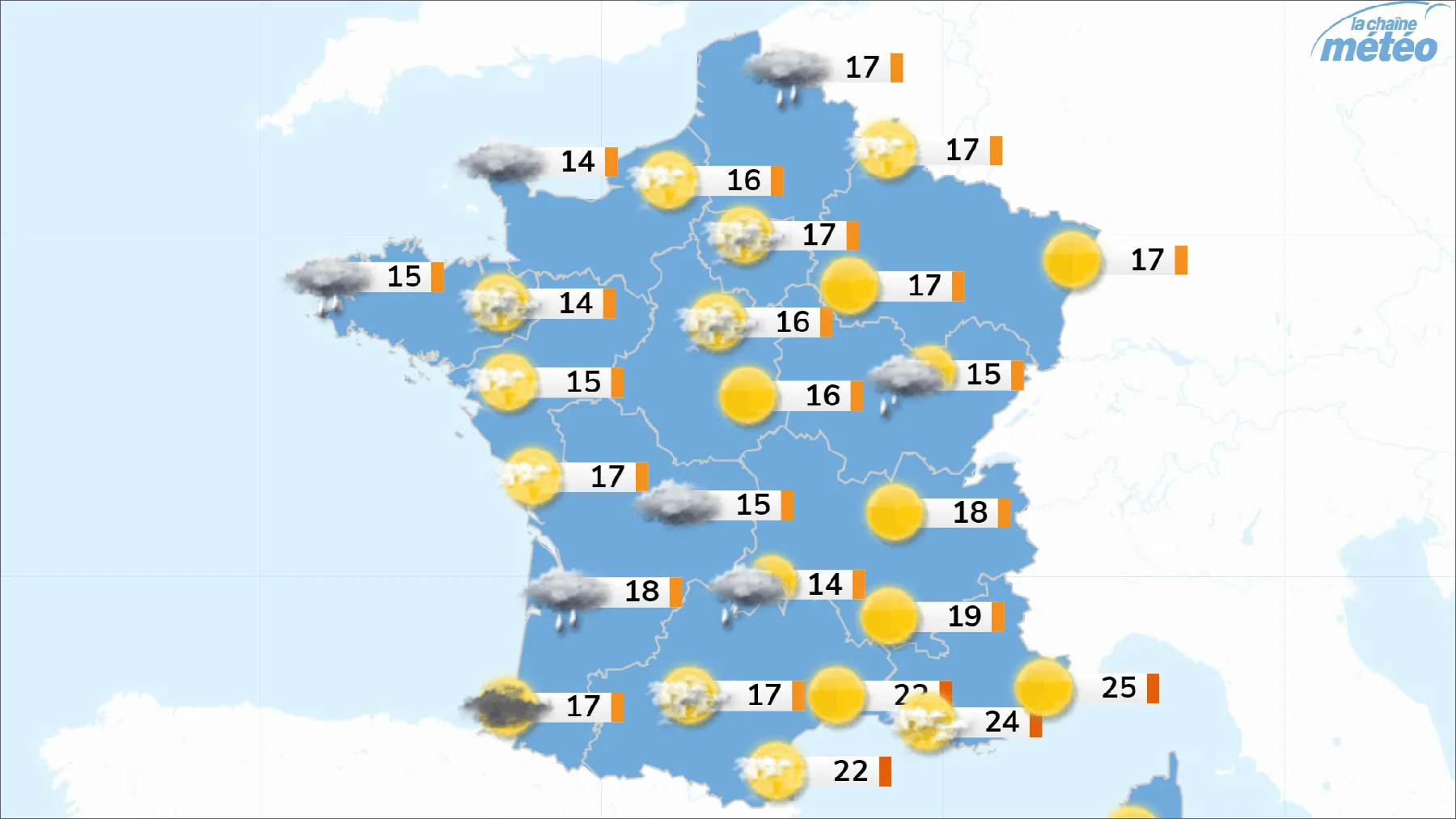 La Chaîne Météo 1 zone fullscreen