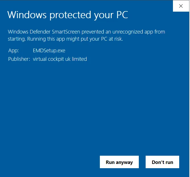Windows Defender SmartScreen