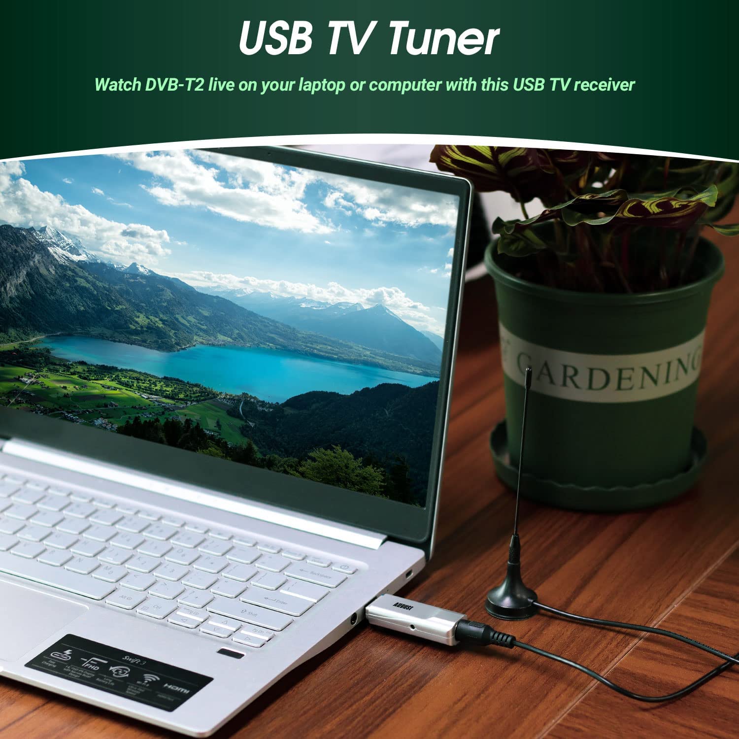 broadcast TV with DTT tuner