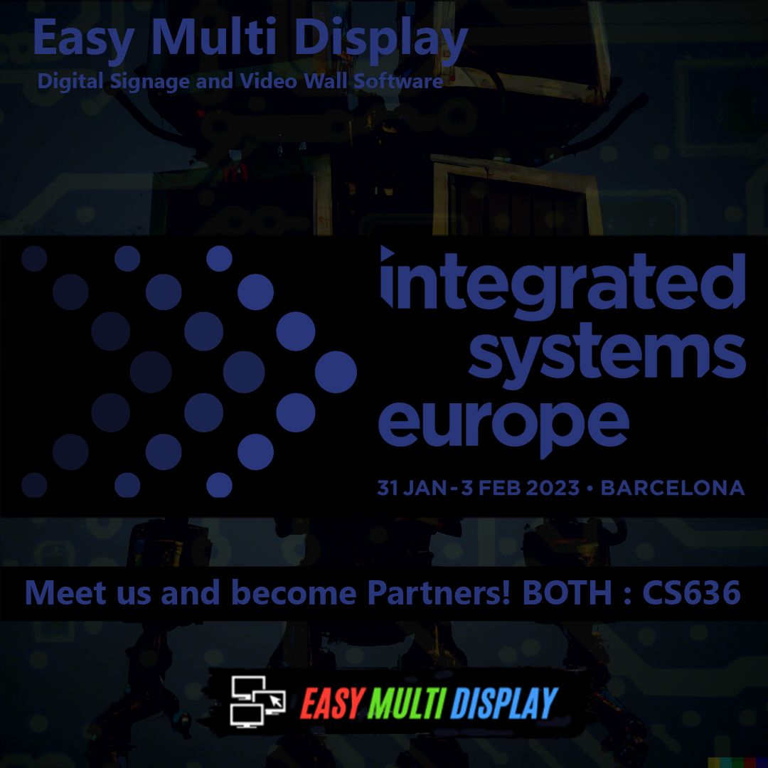 booth EMD going to ISE Barcelona 2023